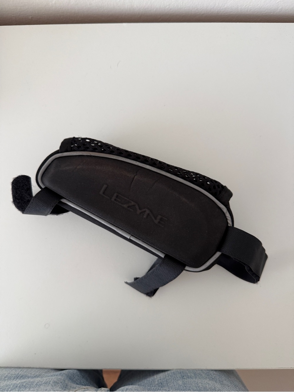 Lezyne - Black Top Tube Bike Frame Bag - Compact Storage